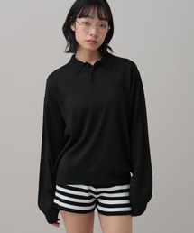 ALAND | 【UNISEX】ALAND／12Ｇニットポロ(ニット/セーター)