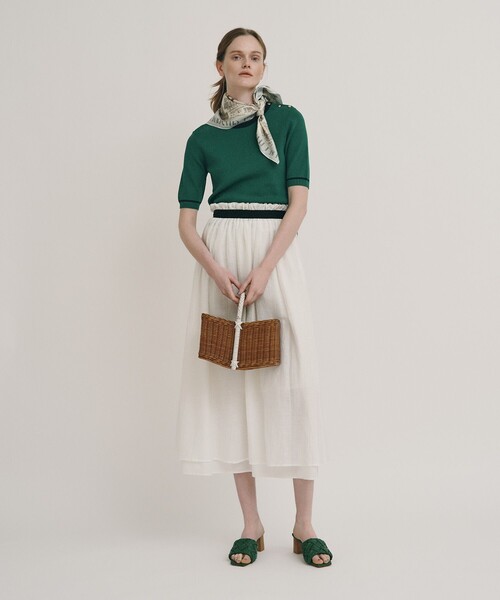 allureville(アルアバイル)の「マッププリントスカーフ(バンダナ/スカーフ・レディース・ブラック系その他/ミント・FREE)」の10枚目の写真