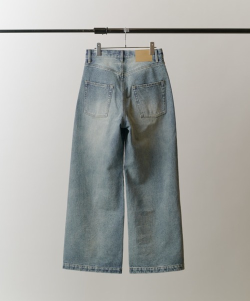 Lui's（ルイス）の「ワイドフィットデニムパンツ（デニムパンツ・メンズ・ブラック系その他2/インディゴブルー/ブラウン・30/34/32）」の18枚目の写真