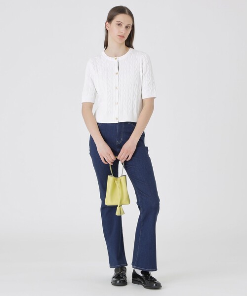 BLUE LABEL CRESTBRIDGE（ブルーレーベルクレストブリッジ）の「バケットレザーミニショルダー（ショルダーバッグ・レディース・レッド系その他/イエロー系その他3・FREE）」の8枚目の写真