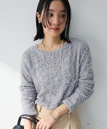 Green　Parks | 表面感ポコポコプルオーバー(Tシャツ/カットソー)