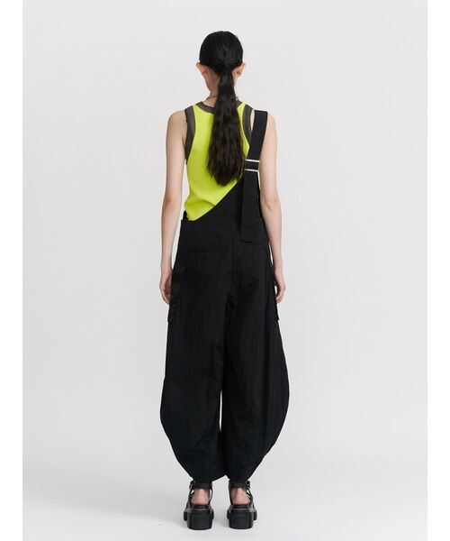 UN3D.(アンスリード)の「ONE SHOULDER COCOON AIO / ワンショルダーコクーンオールインワン(つなぎ/オールインワン・レディース・カーキ/ブラック・38/36)」の17枚目の写真