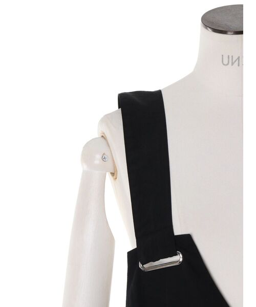 UN3D.(アンスリード)の「ONE SHOULDER COCOON AIO / ワンショルダーコクーンオールインワン(つなぎ/オールインワン・レディース・カーキ/ブラック・38/36)」の8枚目の写真