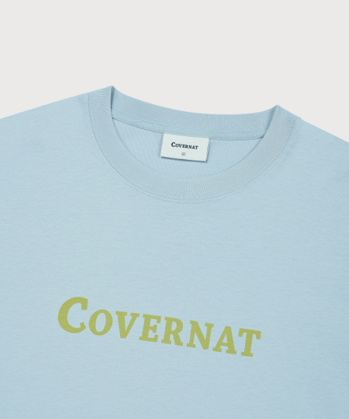 COVERNAT(カバーナット)の「センターロゴTシャツライトブルー(Tシャツ/カットソー・メンズ・その他・SMALL/MEDIUM/LARGE/X-LARGE/XX-LARGE/X-SMALL)」の6枚目の写真
