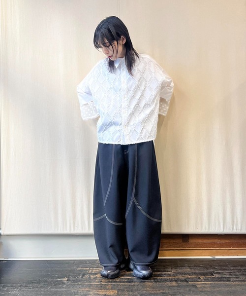 gomme（ゴム）の「チューリップバルーンパンツ（その他パンツ・レディース・ブラック・MEDIUM）」の22枚目の写真