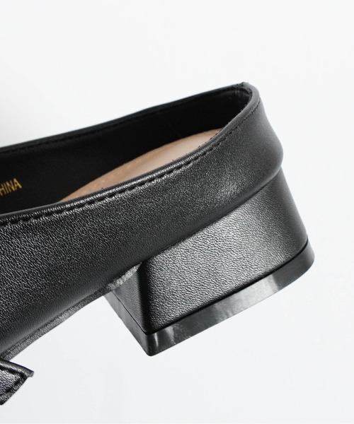 Fabby fabby(ファビィーファビィー)の「ダブルリボンミュールパンプス(パンプス・レディース・ブラック系その他/ピンク系その他/ベージュ系その他/ブルー系その他/オフホワイト/ブラック・MEDIUM/LARGE/SMALL)」の22枚目の写真