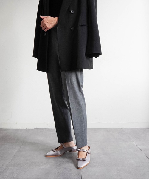Fabby fabby(ファビィーファビィー)の「ダブルリボンミュールパンプス(パンプス・レディース・ブラック系その他/ピンク系その他/ベージュ系その他/ブルー系その他/オフホワイト/ブラック・MEDIUM/LARGE/SMALL)」の10枚目の写真