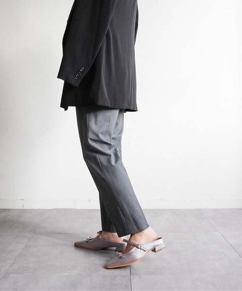 Fabby fabby(ファビィーファビィー)の「ダブルリボンミュールパンプス(パンプス・レディース・ブラック系その他/ピンク系その他/ベージュ系その他/ブルー系その他/オフホワイト/ブラック・MEDIUM/LARGE/SMALL)」の11枚目の写真
