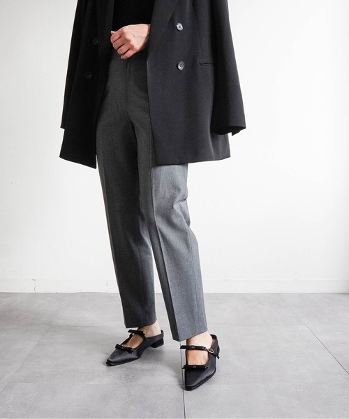 Fabby fabby(ファビィーファビィー)の「ダブルリボンミュールパンプス(パンプス・レディース・ブラック系その他/ピンク系その他/ベージュ系その他/ブルー系その他/オフホワイト/ブラック・MEDIUM/LARGE/SMALL)」の14枚目の写真