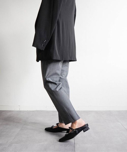 Fabby fabby(ファビィーファビィー)の「ダブルリボンミュールパンプス(パンプス・レディース・ブラック系その他/ピンク系その他/ベージュ系その他/ブルー系その他/オフホワイト/ブラック・MEDIUM/LARGE/SMALL)」の15枚目の写真