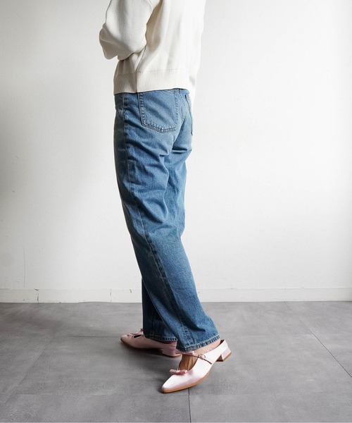 Fabby fabby(ファビィーファビィー)の「ダブルリボンミュールパンプス(パンプス・レディース・ブラック系その他/ピンク系その他/ベージュ系その他/ブルー系その他/オフホワイト/ブラック・MEDIUM/LARGE/SMALL)」の7枚目の写真