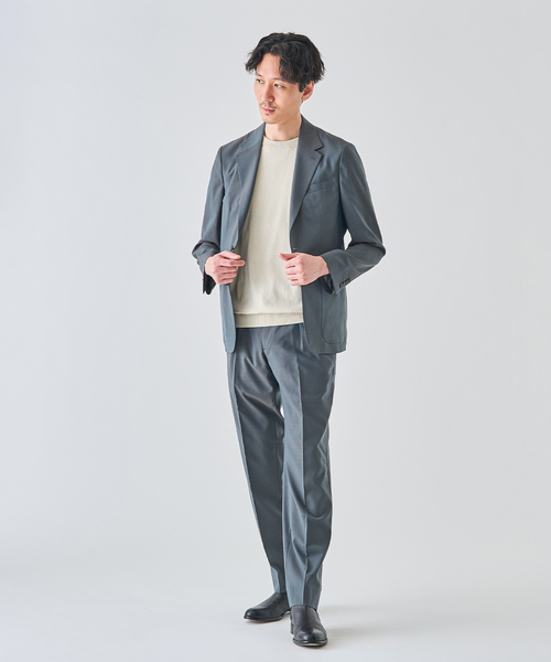 EDIFICE(エディフィス)の「Suncloth Comfy ジャケット(テーラードジャケット・メンズ・グリーン/ネイビー・LARGE/MEDIUM/SMALL)」の22枚目の写真