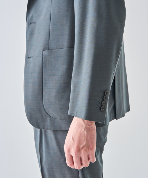 EDIFICE(エディフィス)の「Suncloth Comfy ジャケット(テーラードジャケット・メンズ・グリーン/ネイビー・LARGE/MEDIUM/SMALL)」の18枚目の写真