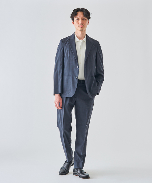 EDIFICE(エディフィス)の「Suncloth Comfy ジャケット(テーラードジャケット・メンズ・グリーン/ネイビー・LARGE/MEDIUM/SMALL)」の19枚目の写真