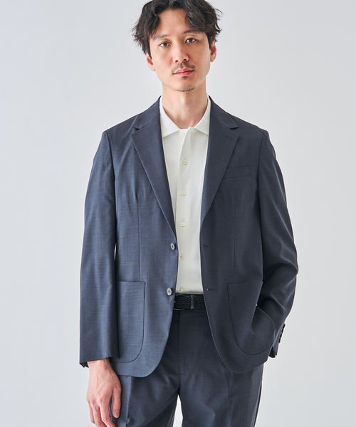 EDIFICE(エディフィス)の「Suncloth Comfy ジャケット(テーラードジャケット・メンズ・グリーン/ネイビー・LARGE/MEDIUM/SMALL)」の9枚目の写真