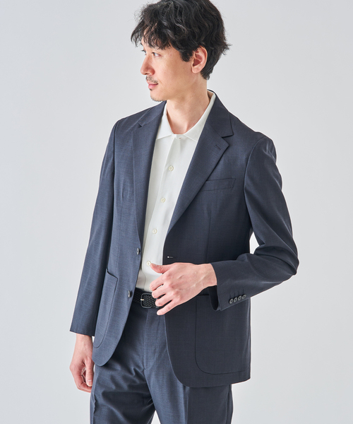 EDIFICE(エディフィス)の「Suncloth Comfy ジャケット(テーラードジャケット・メンズ・グリーン/ネイビー・LARGE/MEDIUM/SMALL)」の10枚目の写真