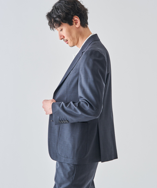 EDIFICE(エディフィス)の「Suncloth Comfy ジャケット(テーラードジャケット・メンズ・グリーン/ネイビー・LARGE/MEDIUM/SMALL)」の11枚目の写真