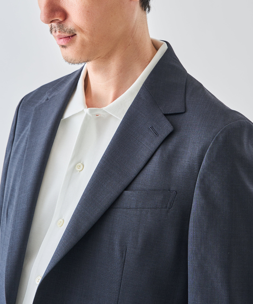 EDIFICE(エディフィス)の「Suncloth Comfy ジャケット(テーラードジャケット・メンズ・グリーン/ネイビー・LARGE/MEDIUM/SMALL)」の13枚目の写真