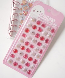 Jelly moo（ジェリームー）の「【 Jelly moo / ジェリームー 】 HAPPY ぷくぷく キャンディー シール / ステッカー（ステッカー/テープ）」