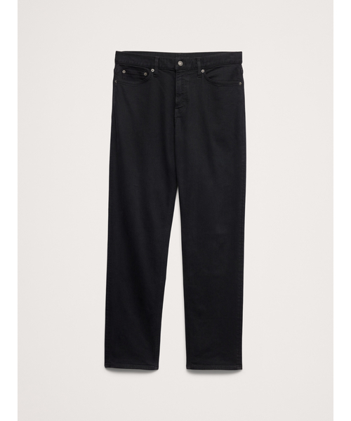 Banana Republic(バナナリパブリック)の「ストレート リュクス トラベラージーンズ(デニムパンツ・メンズ・ブラック・29W 30L/30W 30L/31W 30L/33W 30L)」の2枚目の写真