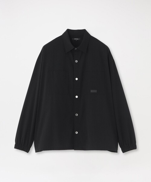 LOVELESS（ラブレス）の「LVLSアウトフィッターシャツ（シャツ/ブラウス・メンズ・ブラック/グレー系その他・L/M）」の2枚目の写真