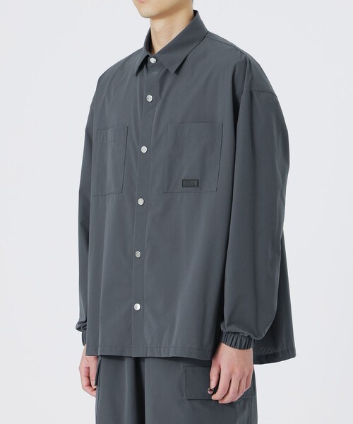 LOVELESS（ラブレス）の「LVLSアウトフィッターシャツ（シャツ/ブラウス・メンズ・ブラック/グレー系その他・L/M）」の8枚目の写真
