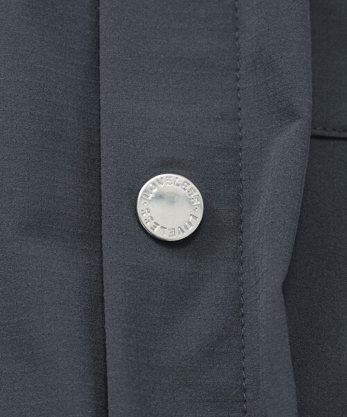 LOVELESS（ラブレス）の「LVLSアウトフィッターシャツ（シャツ/ブラウス・メンズ・ブラック/グレー系その他・L/M）」の13枚目の写真