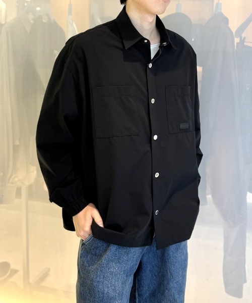 LOVELESS(ラブレス)の「LVLSアウトフィッターシャツ(シャツ/ブラウス・メンズ・ブラック/グレー系その他・L/M)」の3枚目の写真