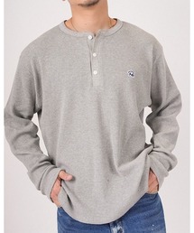 #Re:room（リルーム）の「ヘンリーネックワッフルロングスリーブ（Tシャツ/カットソー）」