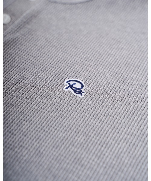 #Re:room（リルーム）の「ヘンリーネックワッフルロングスリーブ（Tシャツ/カットソー・メンズ・ブラック/グレー/ホワイト・FREE）」の16枚目の写真