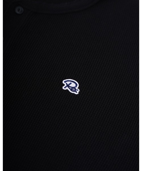 #Re:room（リルーム）の「ヘンリーネックワッフルロングスリーブ（Tシャツ/カットソー・メンズ・ブラック/グレー/ホワイト・FREE）」の20枚目の写真