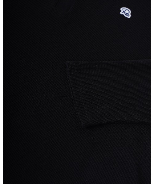 #Re:room（リルーム）の「ヘンリーネックワッフルロングスリーブ（Tシャツ/カットソー・メンズ・ブラック/グレー/ホワイト・FREE）」の21枚目の写真