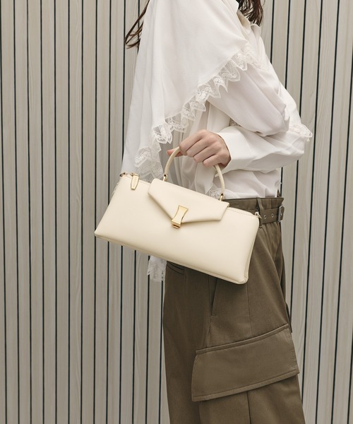 Lilibet リリベット イロンゲイティッド トップハンドルバッグ
