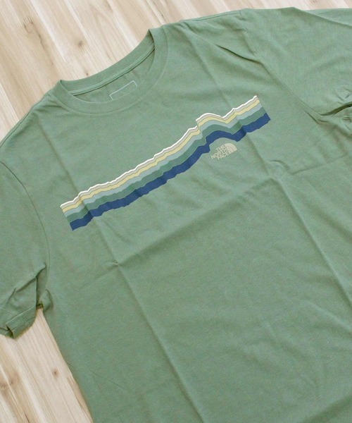 THE NORTH FACE(ザノースフェイス)の「エボリューション テキーラ サンライズ 半袖Tシャツ M EVOLUTION TEQUILA SUNRISE SHORT SLEEVE TEE- GRAPHIC(Tシャツ/カットソー・メンズ・グリーン系/ホワイト系/ブルー系・M/XL/L)」の10枚目の写真