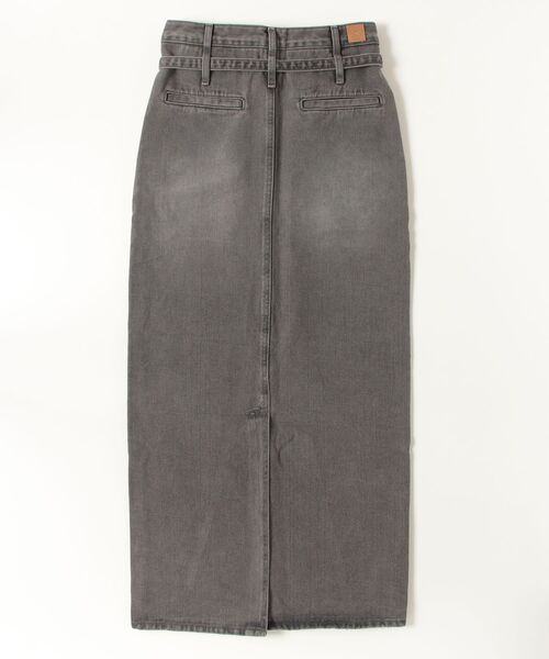 LOW CLASSIC(ロウ クラシック)の「Belted High-waist denim skirt(デニムスカート・レディース・グレー/ライトブルー・S/M)」の22枚目の写真