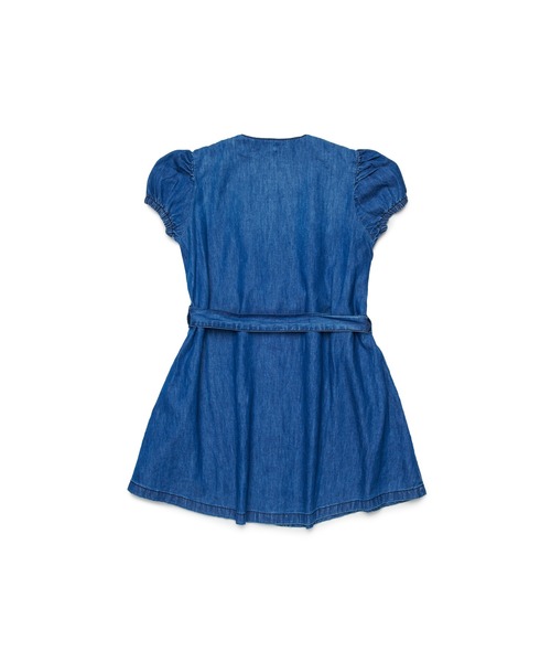 DIESEL(ディーゼル)の「キッズ デニムドレス DALFIE(シャツワンピース・キッズ・インディゴブルー・8Y/10Y/12Y/14Y/6Y/4Y)」の2枚目の写真