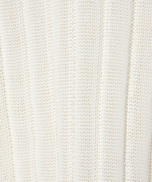 conte(コンテ)の「<conte>ワイドリブ ボートネックニット(ニット/セーター・レディース・ライトブルー/ホワイト/ブラック・FREE)」の16枚目の写真