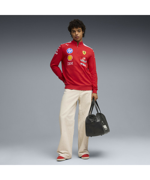 非売品 ハーフジップ フェラーリ×プーマ PUMA プーマ ユニセックス フェラーリ レプリカ T7 ハーフジップ
