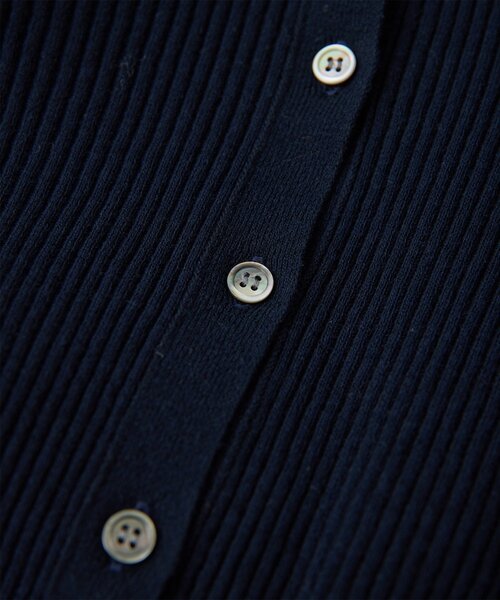 Whim Gazette（ウィムガゼット）の「ホールガーメントRIBカーディガン（ニット/セーター・レディース・アイボリー/ブルー系その他/ネイビー・FREE）」の19枚目の写真