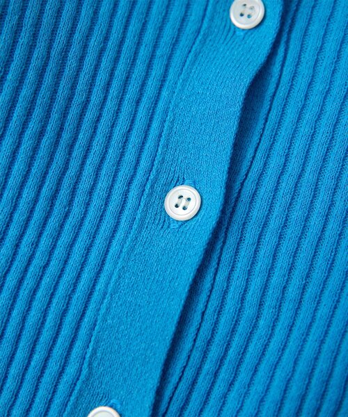 Whim Gazette（ウィムガゼット）の「ホールガーメントRIBカーディガン（ニット/セーター・レディース・アイボリー/ブルー系その他/ネイビー・FREE）」の20枚目の写真