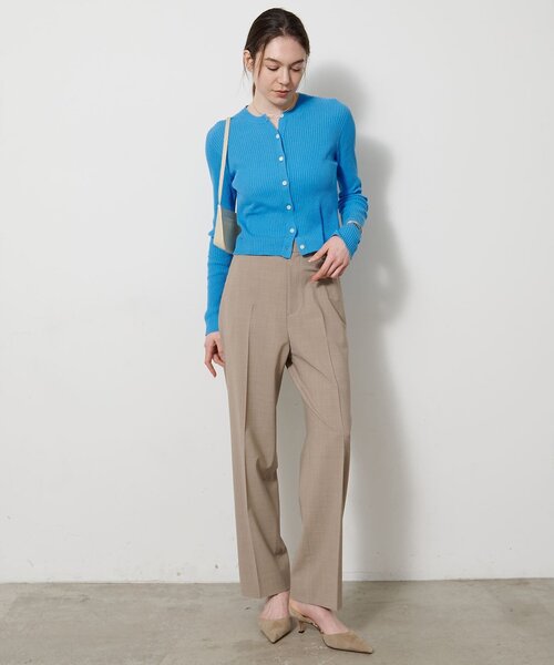 Whim Gazette（ウィムガゼット）の「ホールガーメントRIBカーディガン（ニット/セーター・レディース・アイボリー/ブルー系その他/ネイビー・FREE）」の10枚目の写真