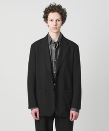 District | ＜District＞ウォッシュド トロピカルウール シングル 2ボタン テーラードジャケット(テーラードジャケット)