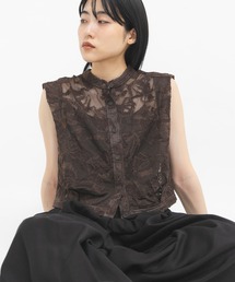 KBF | バテンレースコンパクトシャツ(シャツ/ブラウス)