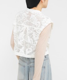 KBF | バテンレースコンパクトシャツ(シャツ/ブラウス)