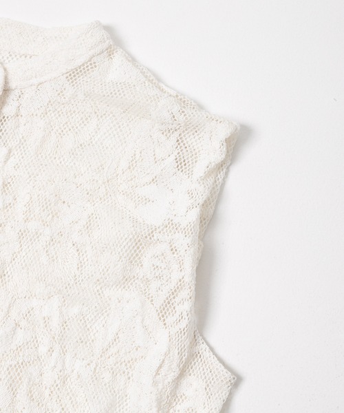 KBF（ケイビーエフ）の「バテンレースコンパクトシャツ（シャツ/ブラウス・レディース・ブラウン/グリーン系その他/アイボリー・ONE）」の16枚目の写真