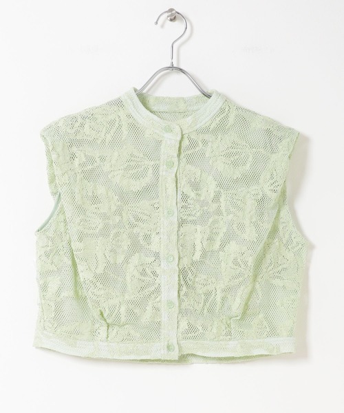 KBF（ケイビーエフ）の「バテンレースコンパクトシャツ（シャツ/ブラウス・レディース・ブラウン/グリーン系その他/アイボリー・ONE）」の21枚目の写真