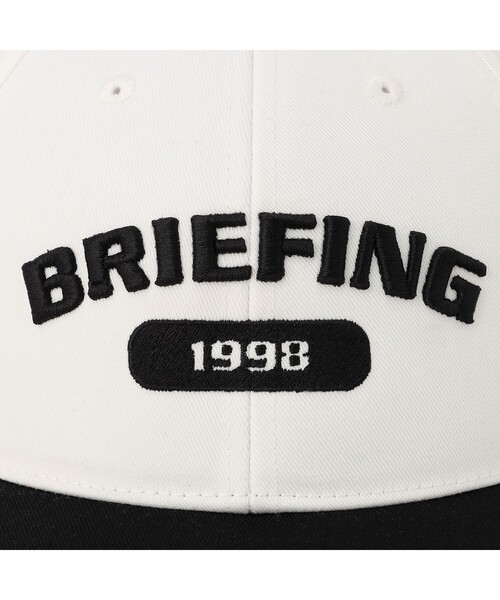 BRIEFING(ブリーフィング)の「【BRIFING GOLF/ブリーフィングゴルフ】MEN’S COLLEGE LOGO CAP(ゴルフグッズ・メンズ・ベージュ/グリーン系その他2/ホワイト/グレー・FREE)」の5枚目の写真