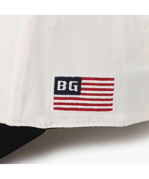 BRIEFING(ブリーフィング)の「【BRIFING GOLF/ブリーフィングゴルフ】MEN’S COLLEGE LOGO CAP(ゴルフグッズ・メンズ・ベージュ/グリーン系その他2/ホワイト/グレー・FREE)」の6枚目の写真