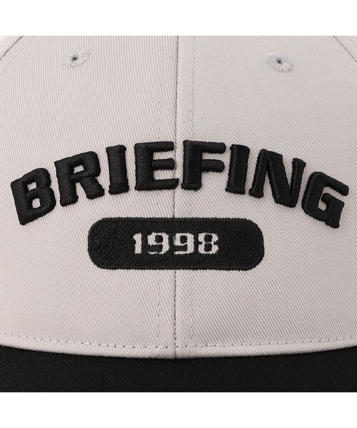 BRIEFING(ブリーフィング)の「【BRIFING GOLF/ブリーフィングゴルフ】MEN’S COLLEGE LOGO CAP(ゴルフグッズ・メンズ・ベージュ/グリーン系その他2/ホワイト/グレー・FREE)」の7枚目の写真