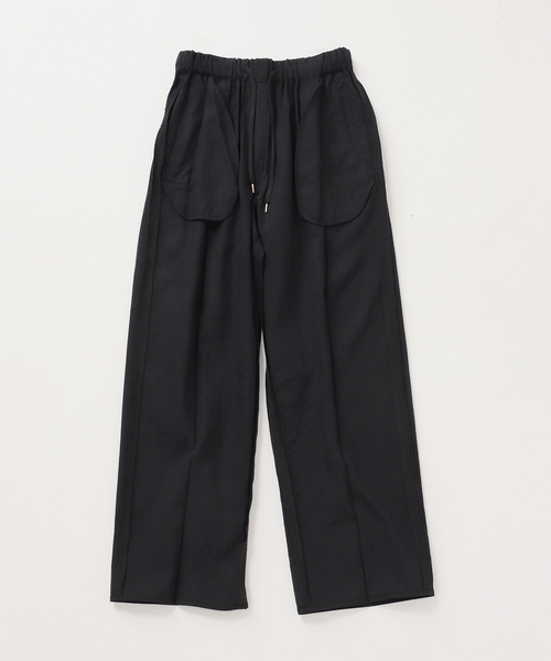 Spick & Span(スピックアンドスパン)の「《手洗い可》ハイブリッドリネンイージーパンツ(スラックス・レディース・ベージュ/ブラウン/ブラック・40/38/36/34)」の16枚目の写真